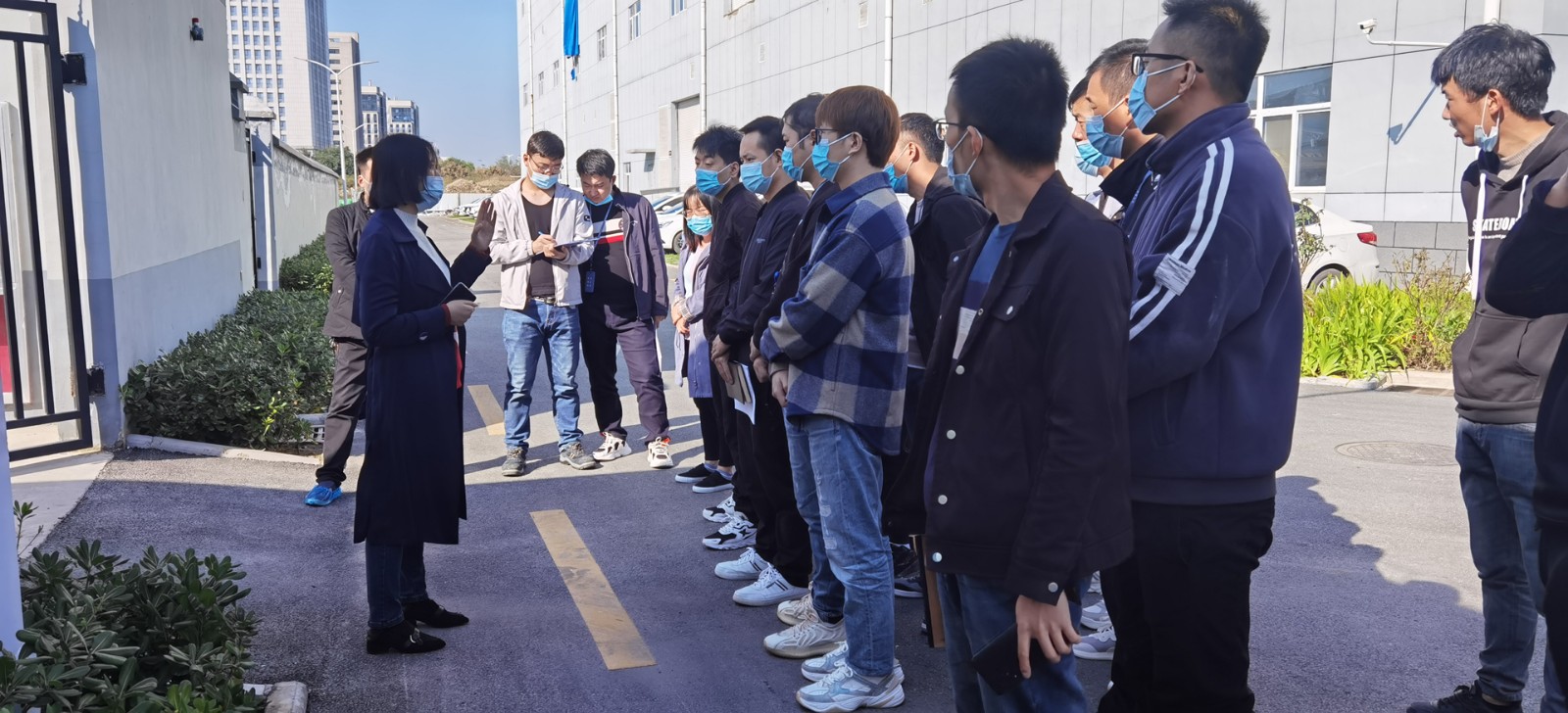 AC米兰微电动力部组织开展化学品泄漏应急演练
